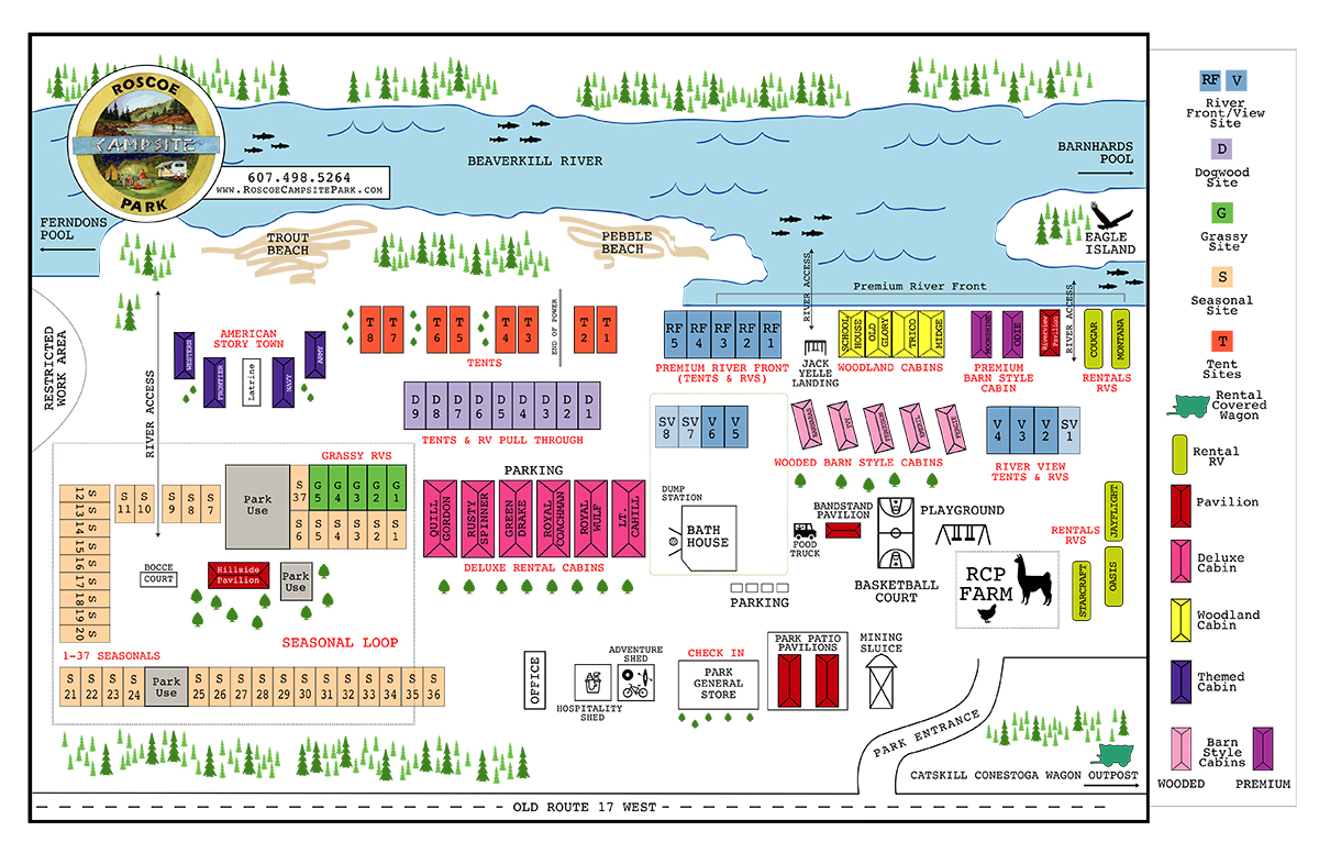 Map | Roscoe Campsite Park