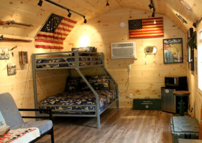 military cabin photos 