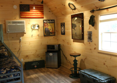 military cabin photos 