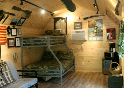 military cabin photos 